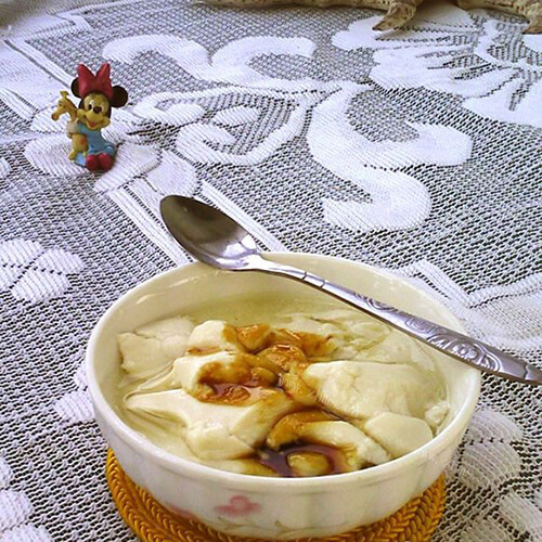 美味红糖甜豆花