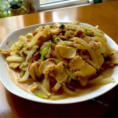 美味萝卜干焖素鸡