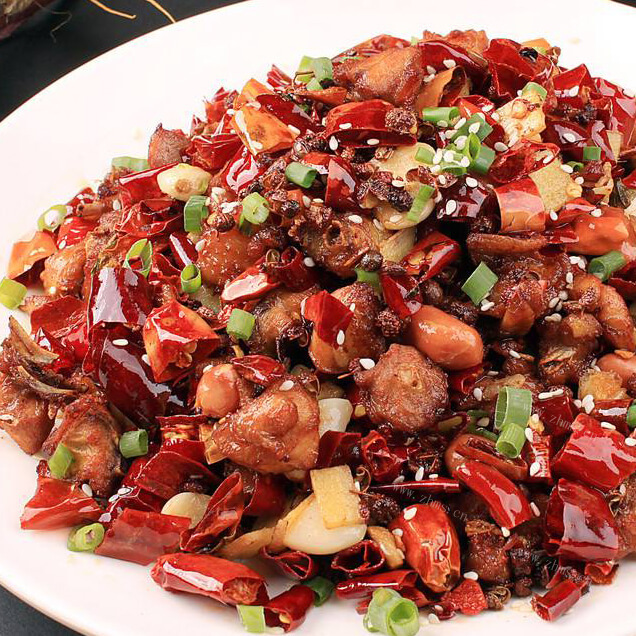 美味简易辣子鸡丁
