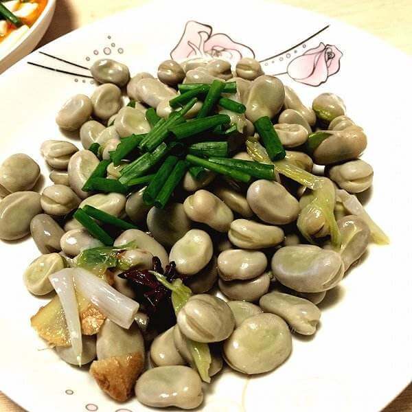 美味油炸绿蚕豆