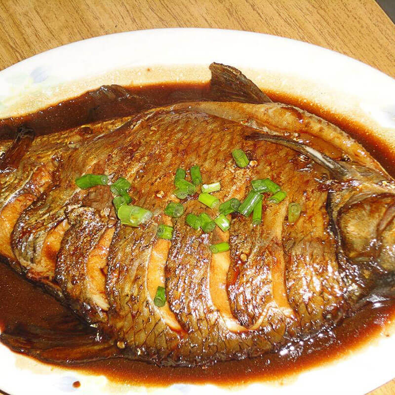 家常红烧鳊鱼