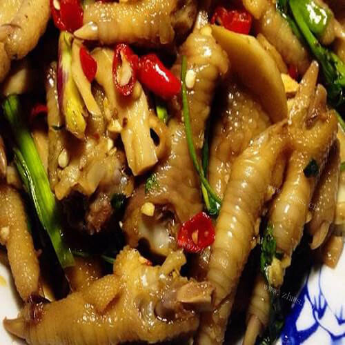 我的杏鲍菇烧鸡爪