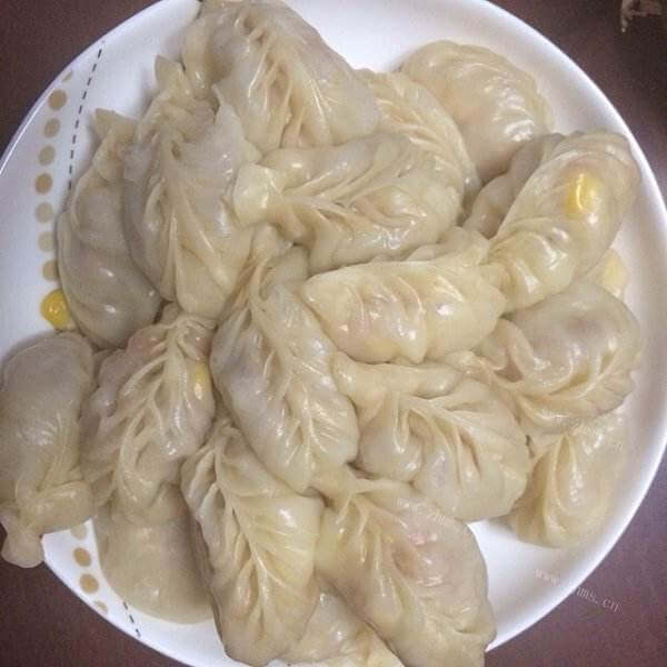 家常玉米山药饺子