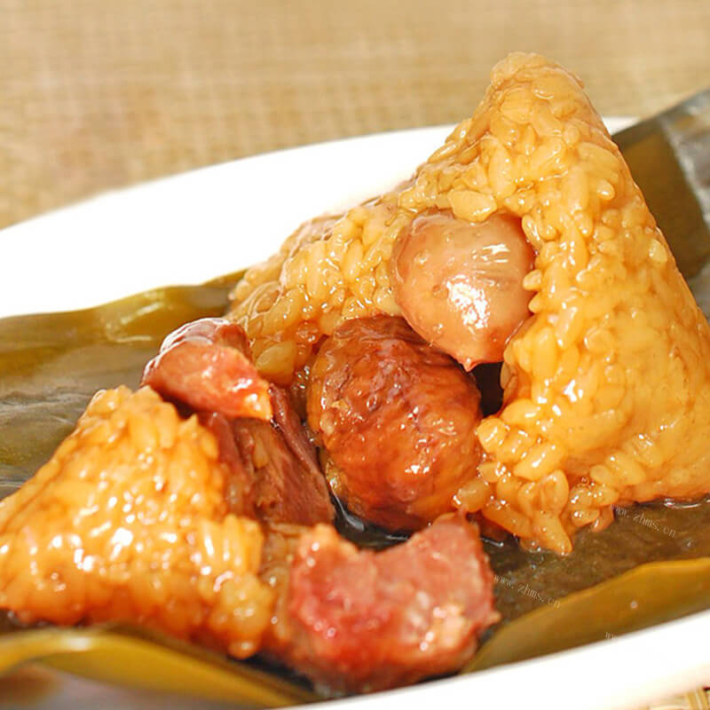 自制眉豆粽干糖水