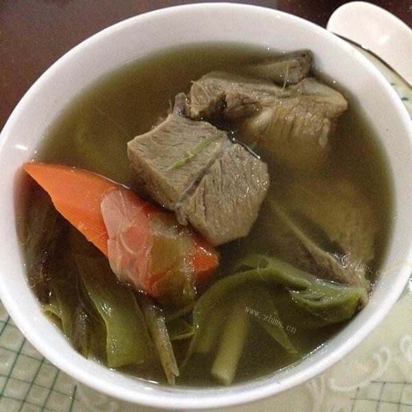 清甜的淮山葛根煲扇骨