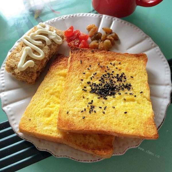 好吃的土司夹蛋