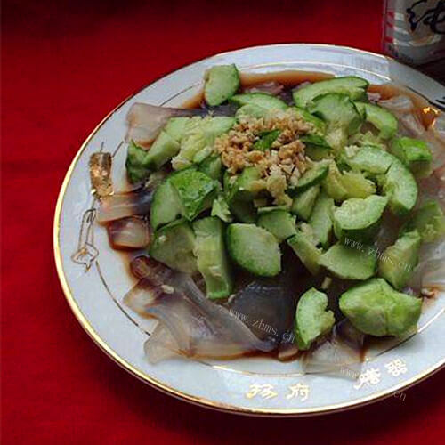 美味凉拌东北大拉皮