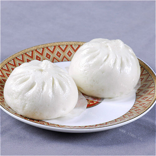 圆白菜粉条大蒸包