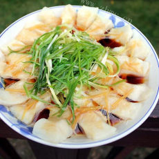 营养美食油榄豉豆腐蒸鱼片