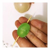 可爱又好吃的刺猬水果拼盘做法图解2)