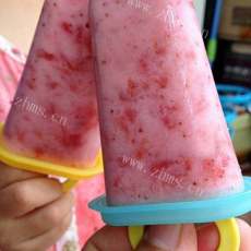 解暑美食自制水果冰棒