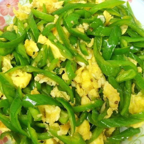 好吃的青椒鸡蛋