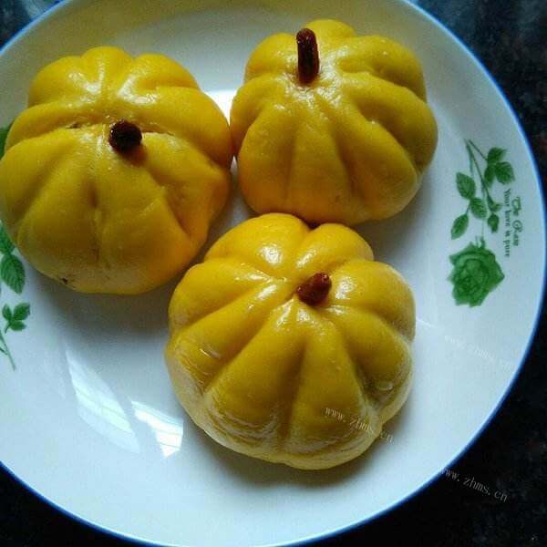美味的像形南瓜包