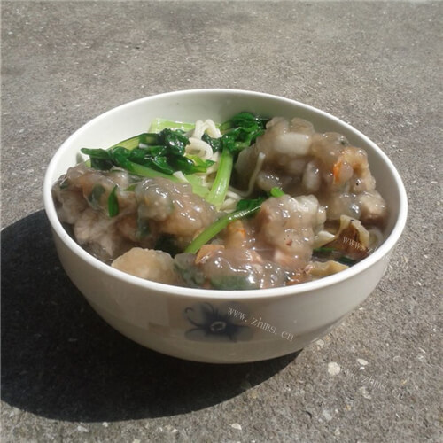 美味可口的「手工美食」地瓜粉团