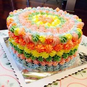 自制彩虹蛋糕（8寸）
