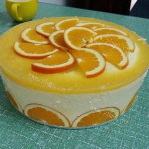 美味的鲜橙酱面