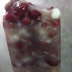 简单的赤豆棒冰