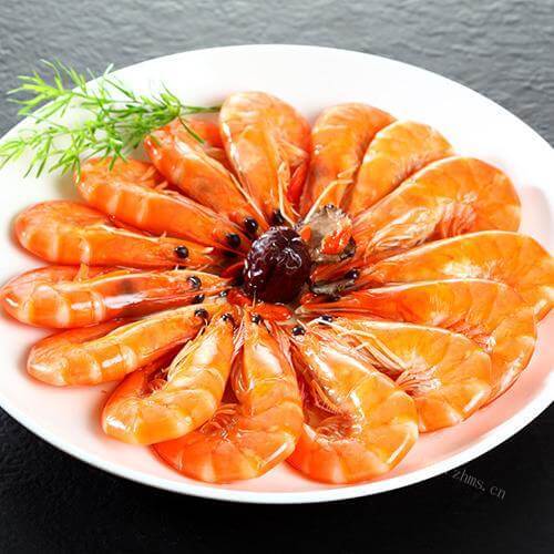 美味的酒香醉虾