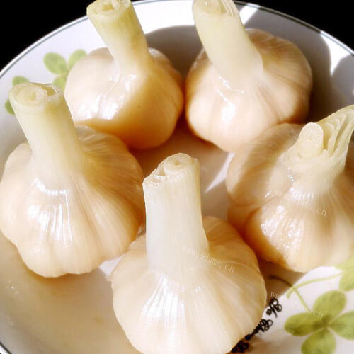 美味的自制糖蒜