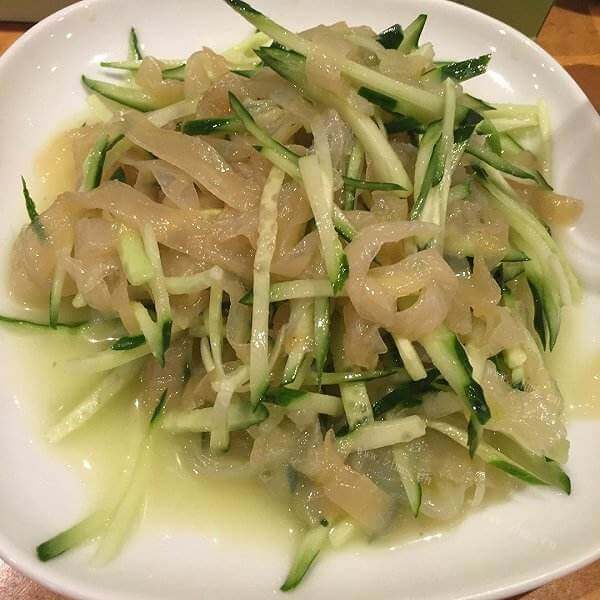 易做的青瓜拌海蜇花