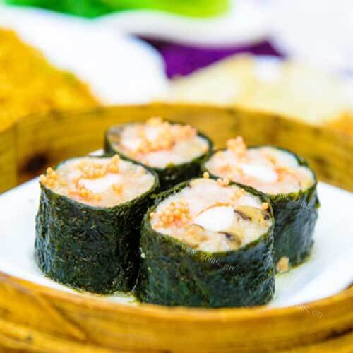 美味紫菜彩丝卷