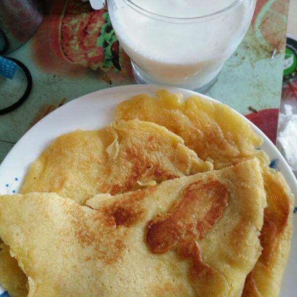 香葱培根煎饼
