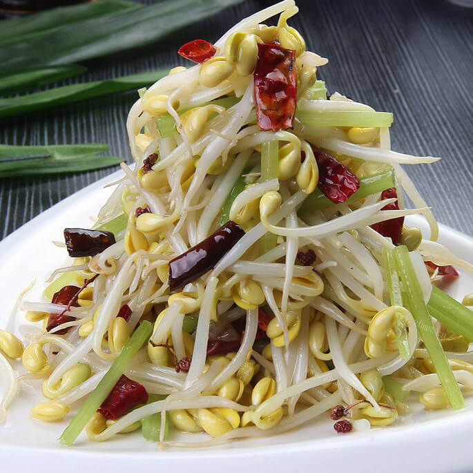 孩子爱吃私房炝拌豆芽