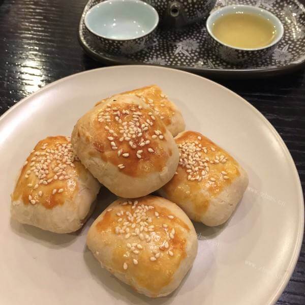 美味的肉松酥饼