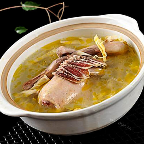 家常老鸭扁尖汤