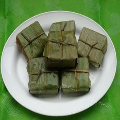 美味的香煎粽子粑