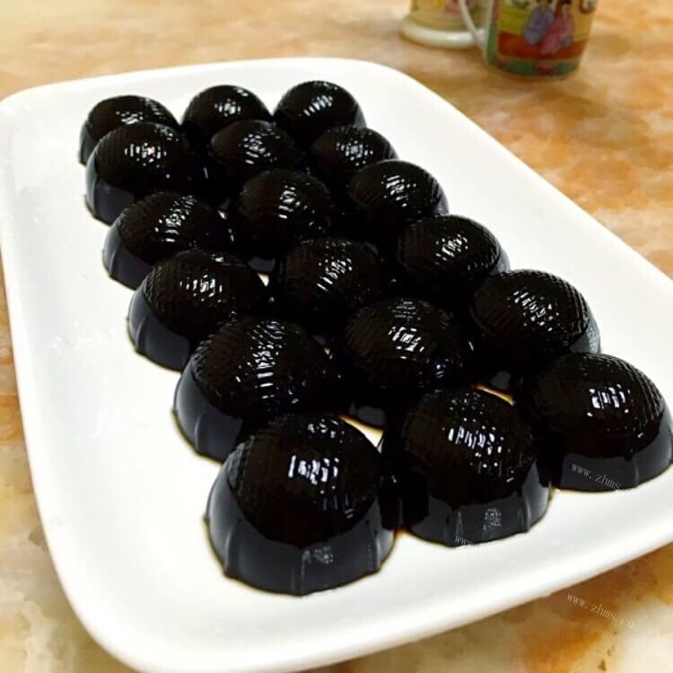 美味龟苓膏果冻