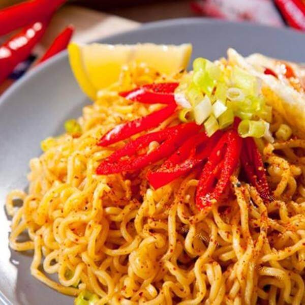 美味的辣炒伊面