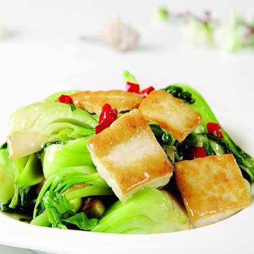 好吃的小油菜肉球