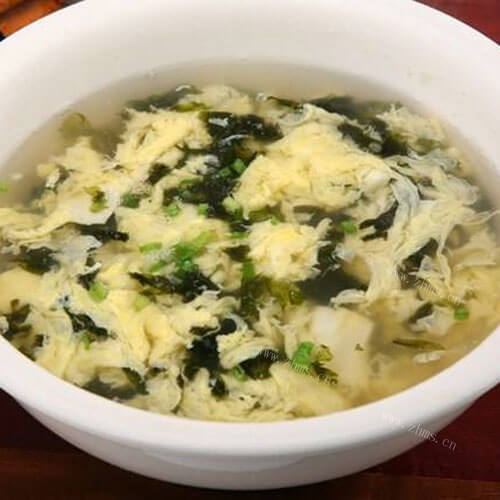 营养紫菜冬瓜蛋汤