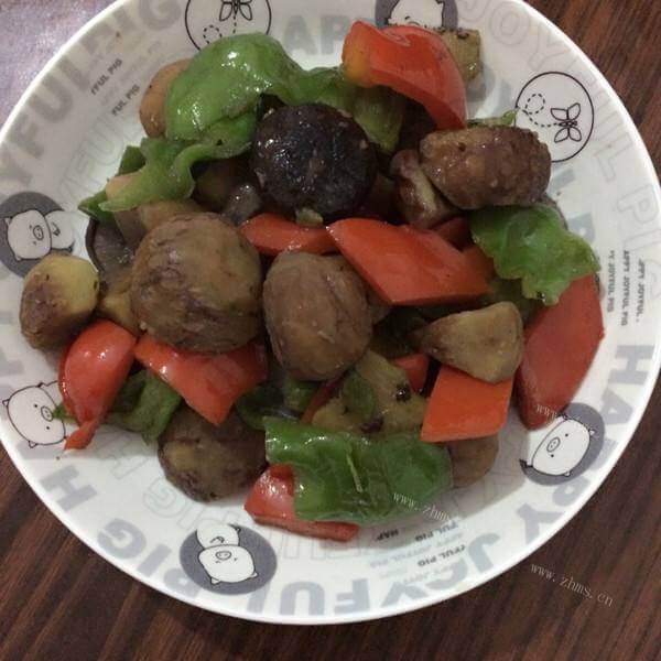 DIY香菇烧栗子