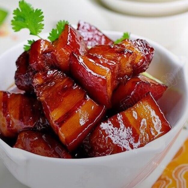 美味可口的红烧野猪肉