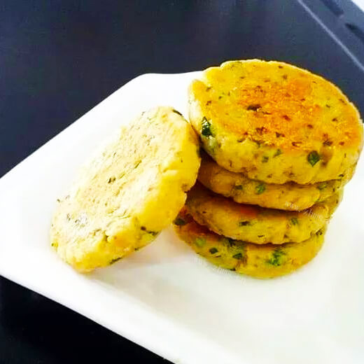 香菜鸡蛋煎饼