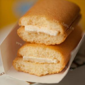 美味的立奶油夹心蛋糕