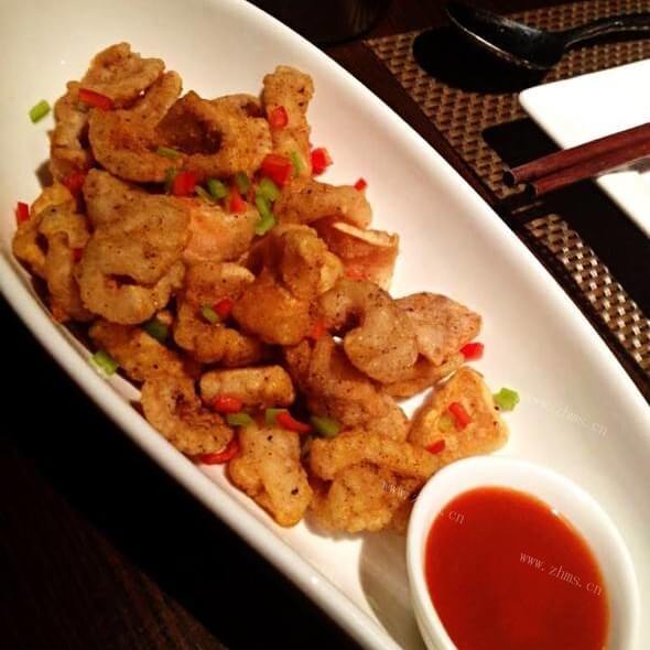 美味的椒盐嫩豆瓣