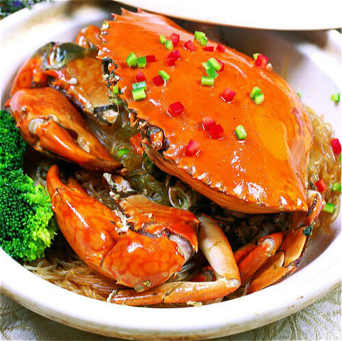 美味的清蒸牛田洋膏蟹