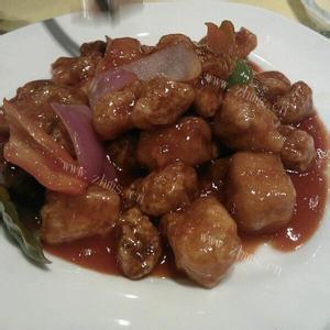 好吃的黄桃咕噜肉