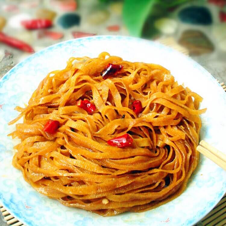 家常麻酱干豆腐