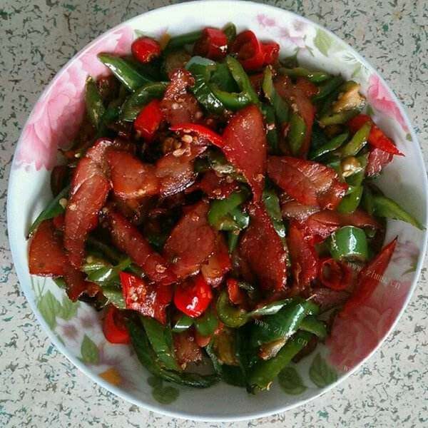 窝笋炒腊肉