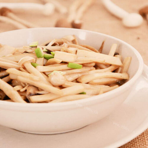 美味的原味野菇