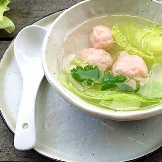 滑嫩版虾丸子