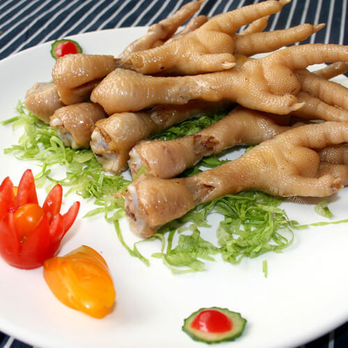 自制胭脂鸡脚