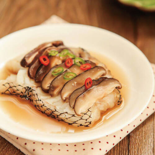 美味佳肴香菇鱼肉