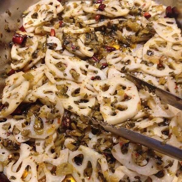 家常酸腌菜藕片