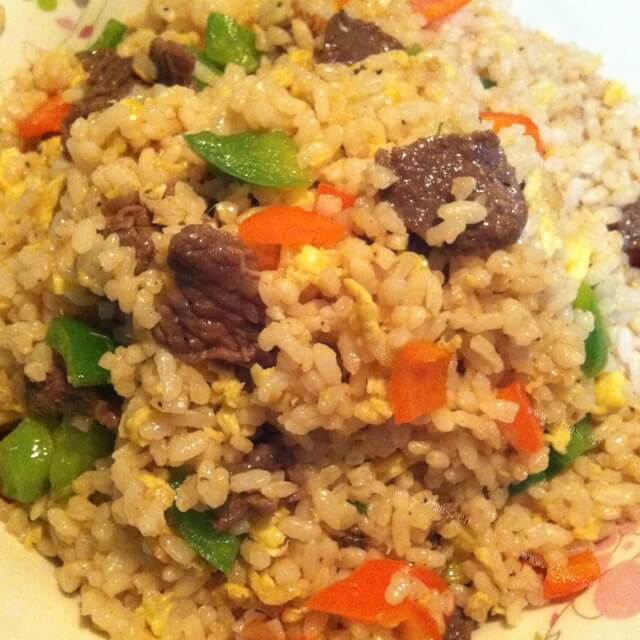 #美食派#鸡蛋牛肉炒饭