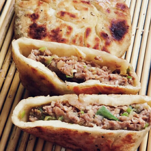 面食家庭版猪肉宣饼